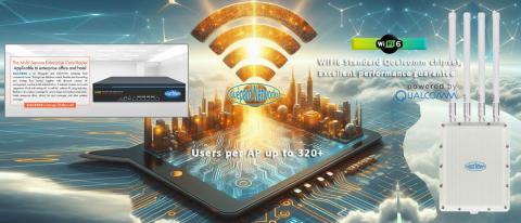 WiFi6 outdoor with high speed and high user volume WiFi6 outdoor with high speed and high user volume